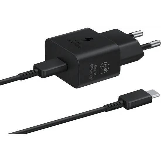Samsung Power Adapter 25Watt Charger With USB-C Cable EPT2510XBEGEU Service Pack
