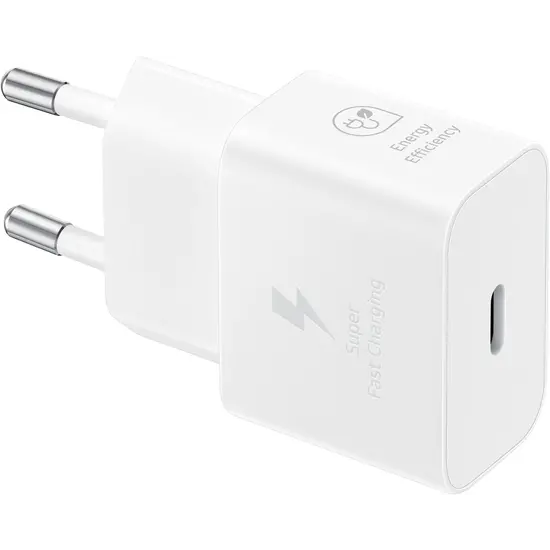 Samsung Power Adapter 25Watt Charger With USB-C Cable EPT2510XWEGEU Service Pack