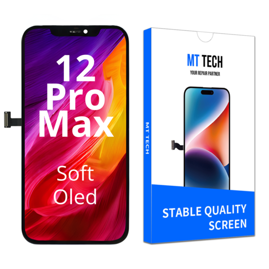 LCD MT Tech For IPhone 12 Pro Max Soft Oled (Replaceable IC)