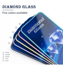Glass Shining Diamond 3D Glass For IPhone 17e / 16e / 14 / 13 / 13 Pro