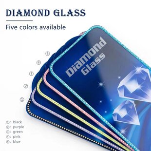 Glass Shining Diamond 3D Glass For IPhone 14 Pro Max
