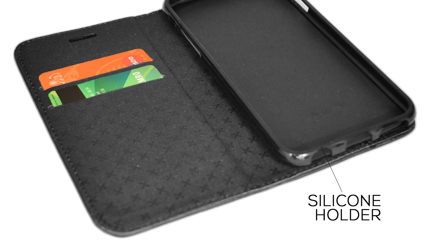 Diamond Love Book Case For IPhone 6 / 6s, foto 2 van 3
