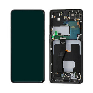 LCD Oled For Galaxy S21 Ultra With Frame MT Tech Not Original Black