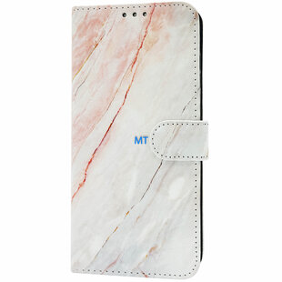 GREEN ON 3D Print Wallet Case Red Line Marble Galaxy S24