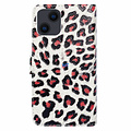 GREEN ON 3D Print Wallet Case Cheetah Galaxy A55
