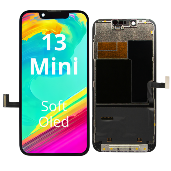 LCD Soft Oled For IPhone 13 Mini White Box (Replaceable IC)