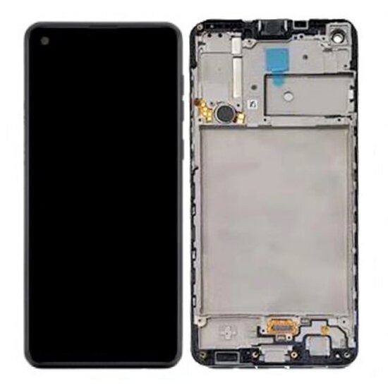 LCD Samsung Galaxy A21s A217 GH82-22988A Black Service Pack Box