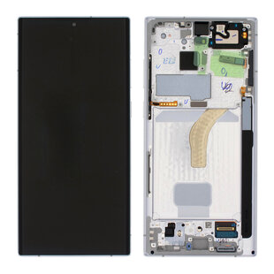 LCD Samsung Galaxy S22 Ultra S908 GH82-27488C White Service Pack