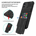 GREEN ON Armor Card Holder Anti Shock Case Galaxy A25