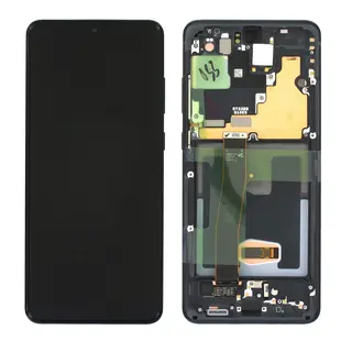 LCD Soft Oled With Frame For Galaxy S20 Ultra Black MT Tech Non Original