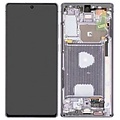 LCD Soft Oled With Frame For Galaxy Note 20 Black MT Tech Non Original