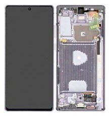 LCD Soft Oled With Frame For Galaxy Note 20 Black MT Tech Non Original