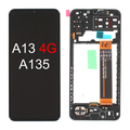 LCD A13 4G  Samsung Galaxy A135 A13 4G GH82-28508A A135 Black Service Pack Box  A13  4G A135