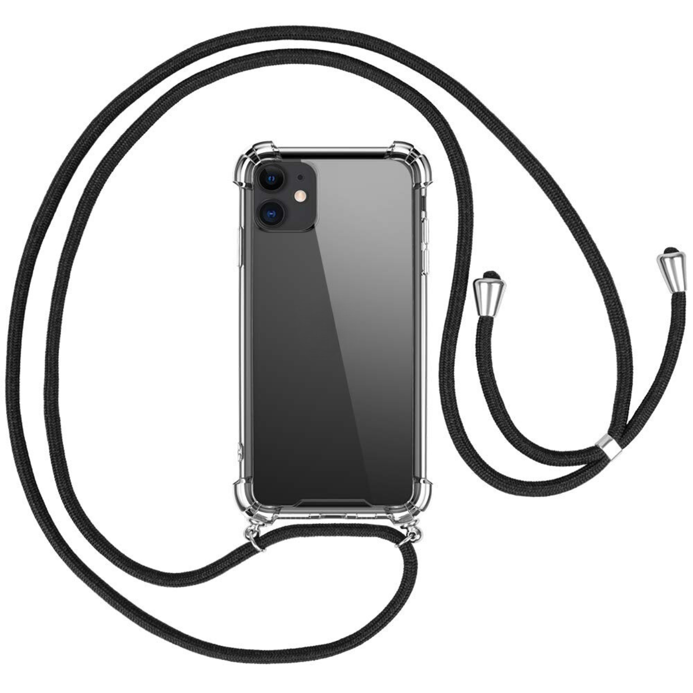 GREEN ON Anti Shock Cord Case For IPhone 15