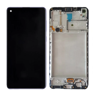 LCD For Galaxy A23 4G With Frame MT Tech Not Original Black
