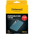 Intenso External SSD TX100 250GB Blue / Gray