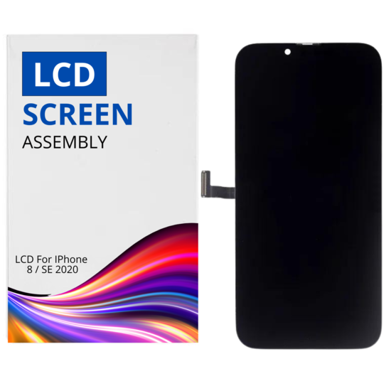 LCD Screen Assembly For IPhone 8 / SE 2020 Black Incell White Box