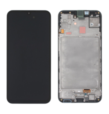 LCD Oled For Galaxy A15 With Frame MT Tech Not Original Black
