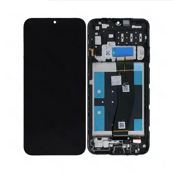 LCD Incell For Galaxy A14 5G 146P Black With Frame Not Original White Box EU