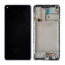 LCD Incell For Galaxy A23 4G Black With Frame Not Original White Box