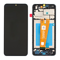 LCD Incell For Galaxy A04 Black With Frame Not Original White Box
