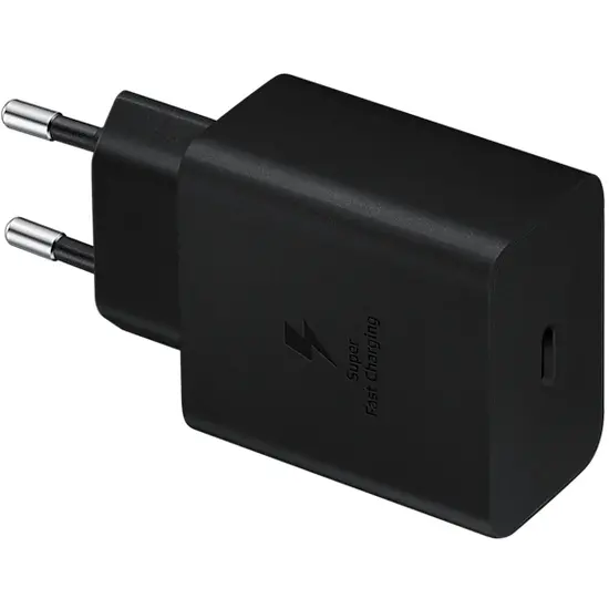 Samsung Φορτιστής ρεύματος 45Watt με καλώδιο USB-C EP-T4511XBEGEU Service Pack