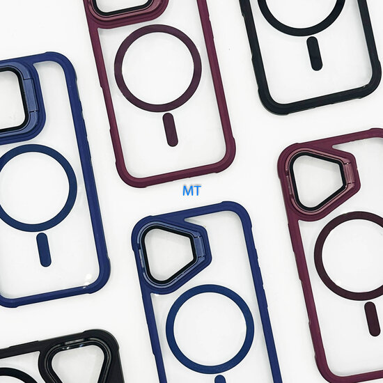 GREEN ON Camera Protection Stand Magsafe Anti shock Case For IPhone 16 Pro