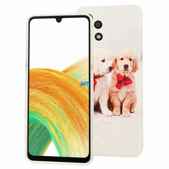 GREEN ON TPU Print Twin Pups For IPhone 16 Pro Max