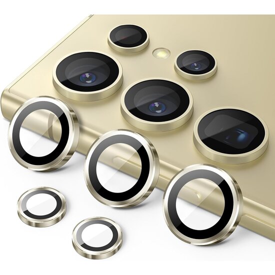 GREEN ON Camera Glass Shield Protection For Galaxy S24