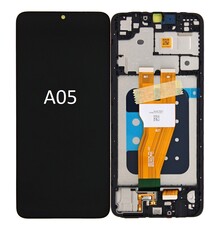 LCD Samsung Galaxy A05 4A055F GH81-24189A Black Service Pack A05