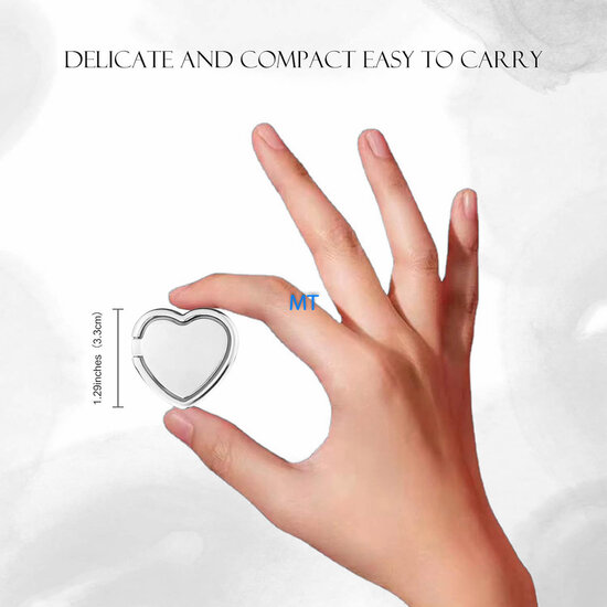 Phone Ring Holder Shape Heart
