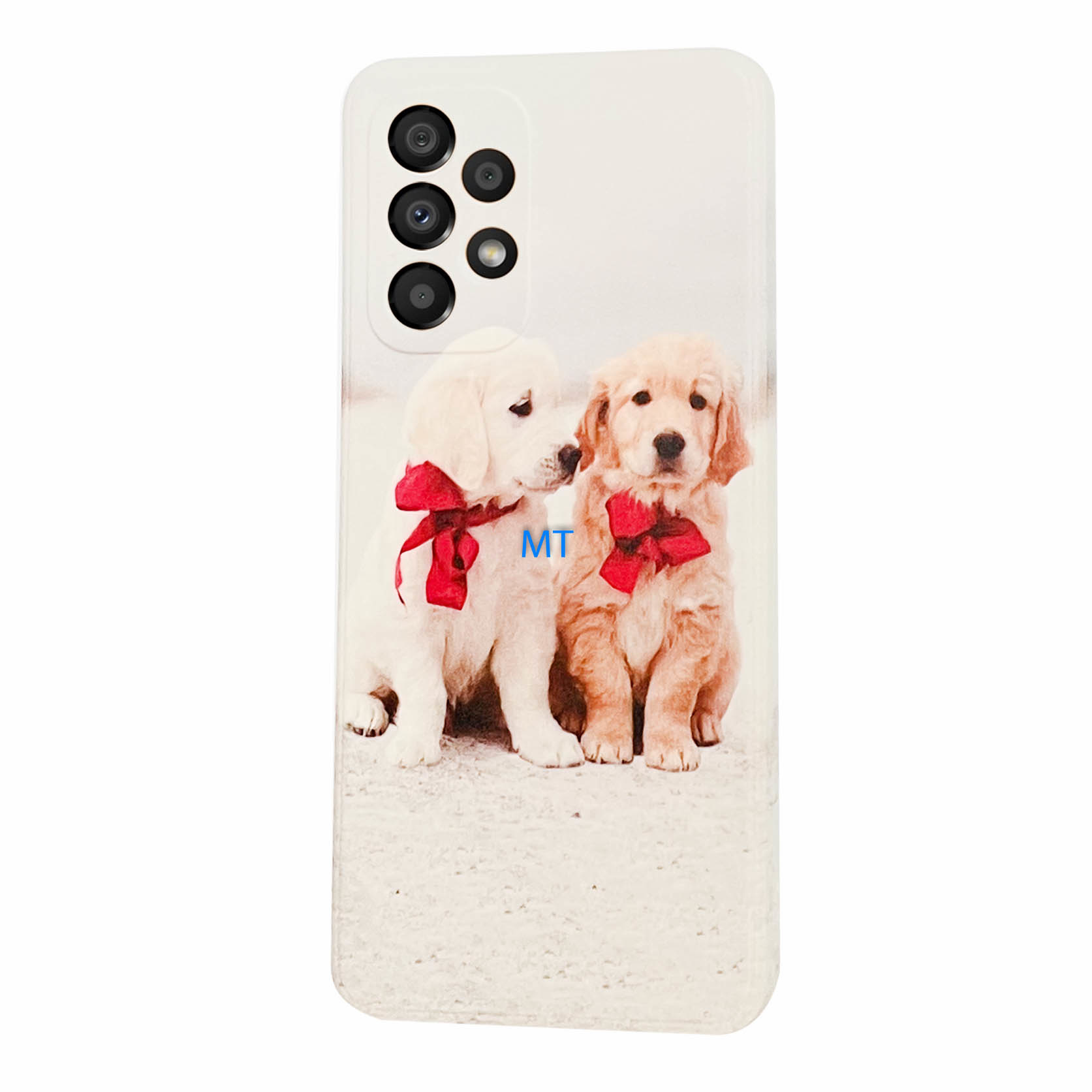 GREEN ON TPU Print Twin Pups Galaxy A06
