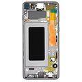 LCD Samsung Galaxy S10 5G G977  GH82-20442A Silver Service Pack