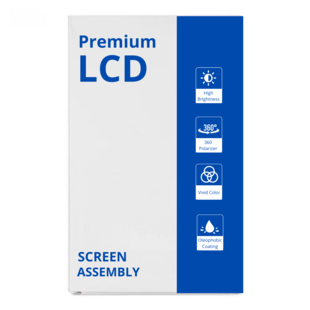 LCD Incell For Galaxy A06 Black With Frame Not Original White Box