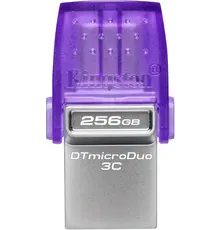 DataTraveler microDuo 3C 256GB USB3.2 200MB/s USB-A Type-C  Kingston
