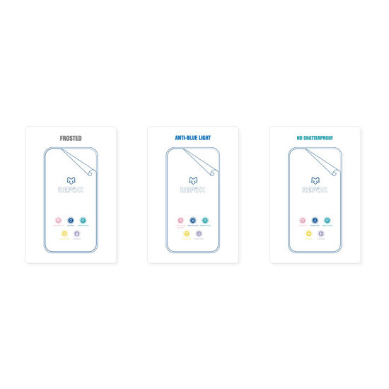 50 Pack Refox RA 11 Mobile Phone Anti Blue-ray TUP Screen Protector Film For Cutting Machine