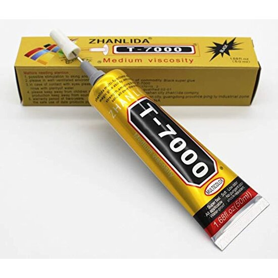 GLUE ZHANLIDA T7000 Glue 50ml Black