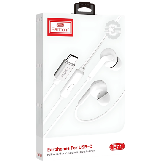 Earldom Earphones for USB-C E71