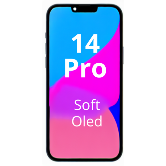 LCD For IPhone 14 Pro Soft Oled White Box