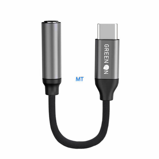 GREEN ON USB-C to 3.5mm Audio Cable GR18