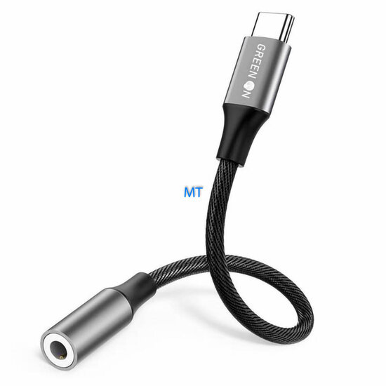 GREEN ON USB-C to 3.5mm Audio Cable GR18