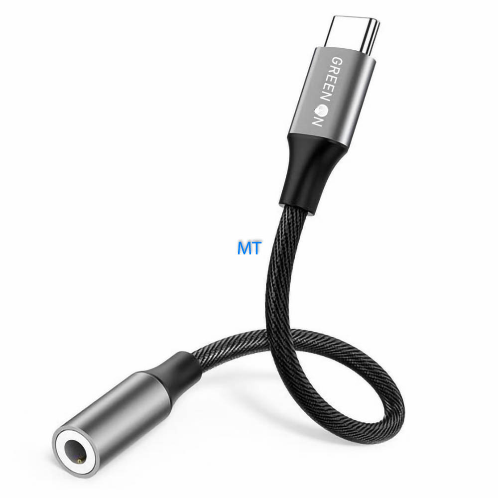 GREEN ON USB-C to 3.5mm Audio Cable GR18, foto 3 van 3