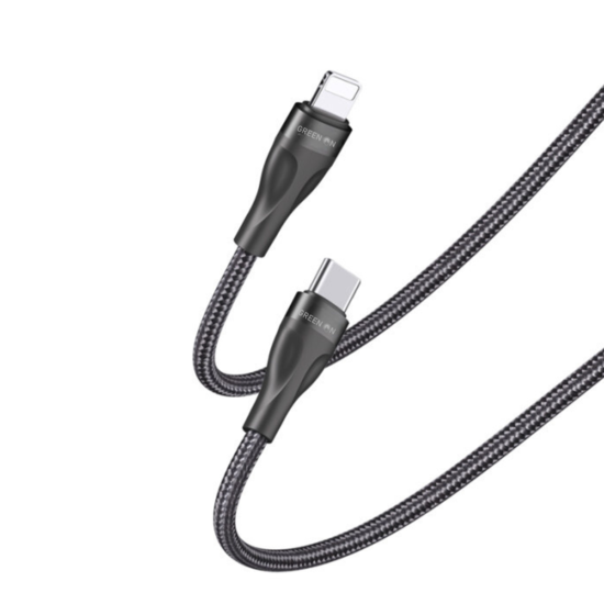 GREEN ON Type-C To Lightning Data Cable Fast Charge 2.4A 30cm GR70