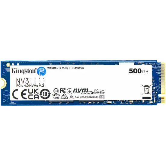 Kingston Solid State Drive SSD NV3 500GB
