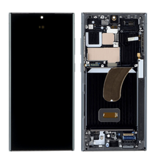 LCD Soft Oled For Galaxy S23 Ultra Green White Box
