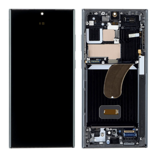LCD Soft Oled For Galaxy S23 Ultra Green White Box