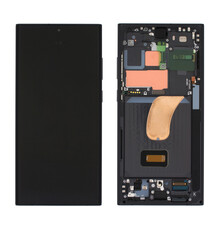 LCD Soft Oled For Galaxy S23 Ultra Graphite White Box