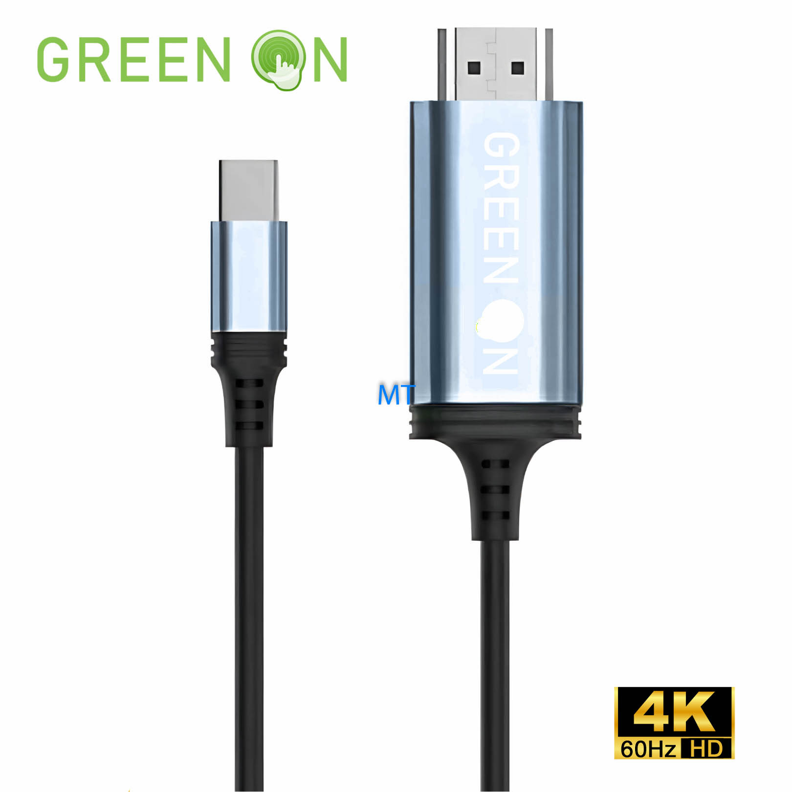 GREEN ON HDTV To USB-C Adapter 4K 2M GR75, foto 2 van 5