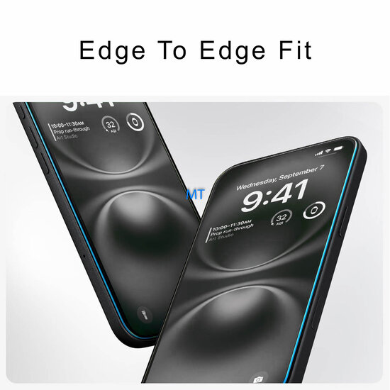 Glass 3D Premium with instalation Frame For IPhone 16e / 14 / 13 / 13 Pro