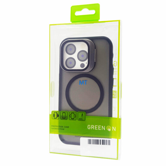GREEN ON Magsafe Case with Camera Door For IPhone 15 Plus